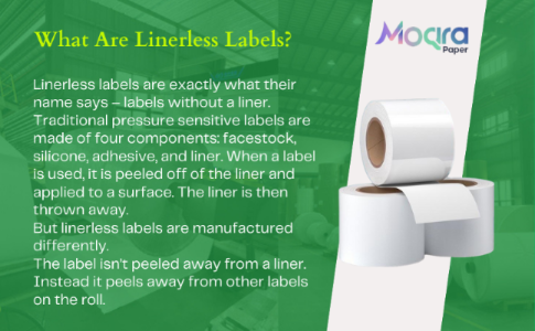 Linerless Label Removable (80cm*52m) 12 Roll/Box