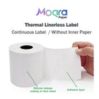 Linerless Label Removable (80cm*52m) 6 Roll/Box